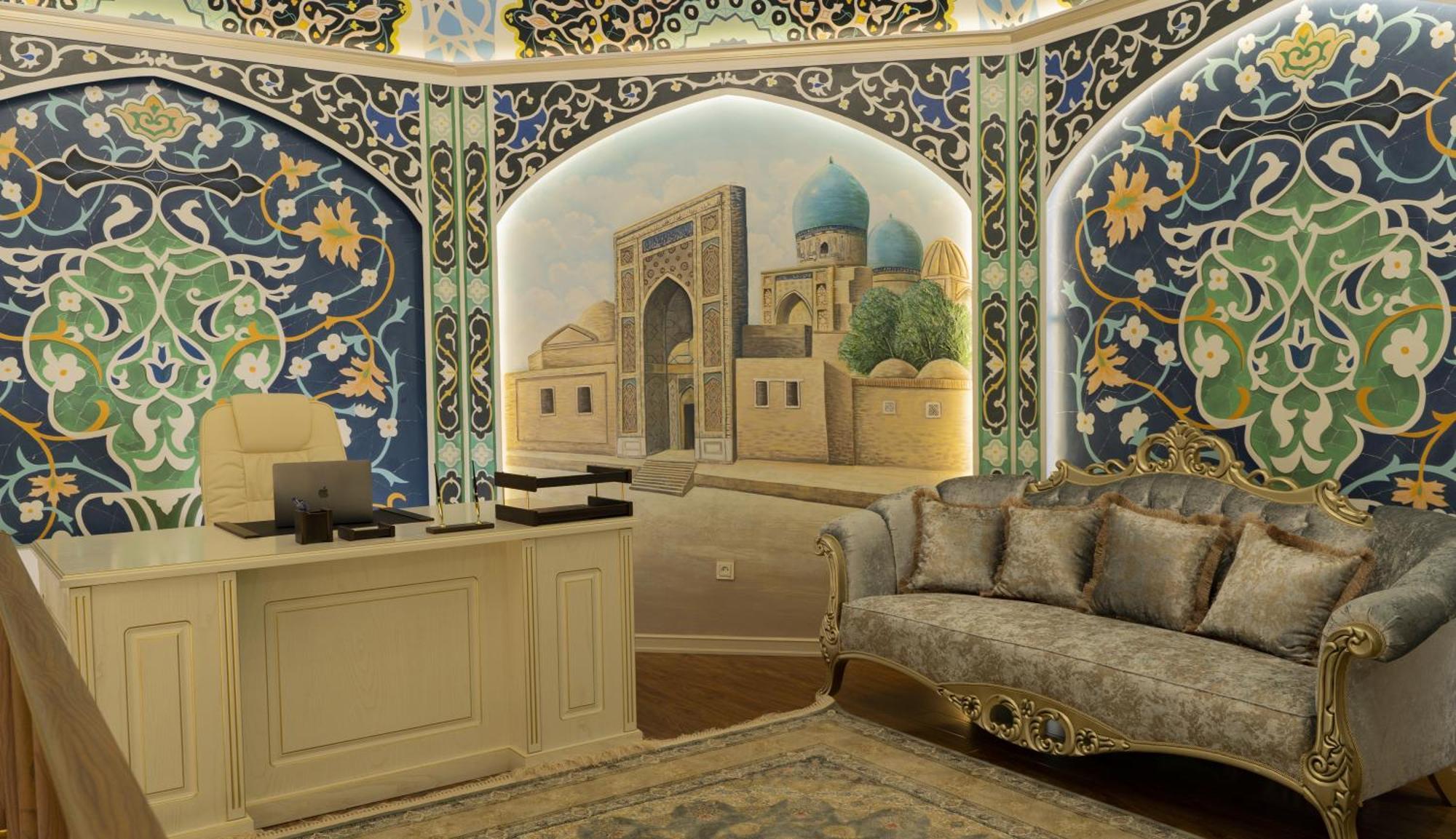 Hotel DiliMah Premium Luxury Samarkand Exterior foto